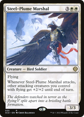 Marechal Pluma de Aço / Steel-Plume Marshal - Magic: The Gathering - MoxLand
